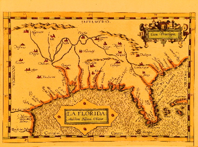 Ortelius Florida 1584.