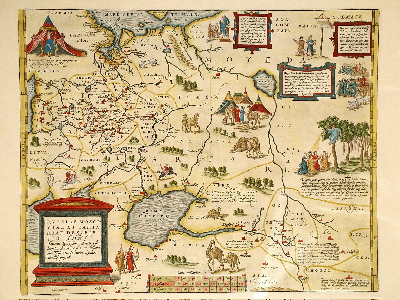 Ortelius Russia 1570.