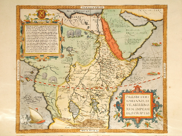 Ortelius Africa 1588.