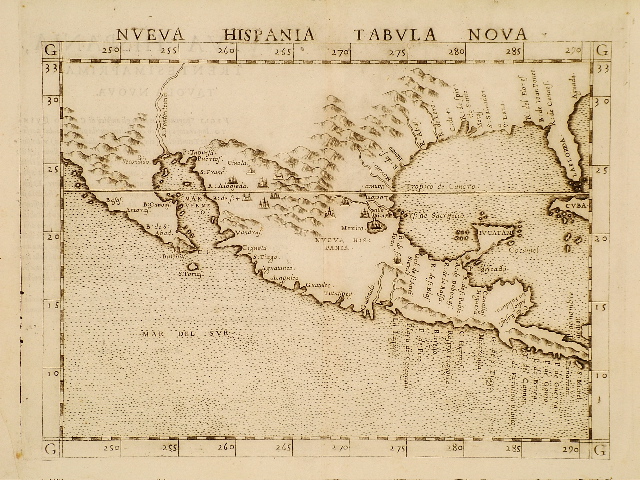 Ruscelli New Spain 1561.