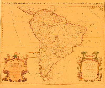 Jaillot South America 1694.