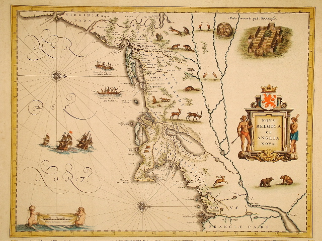 Blaeu New England 1647.