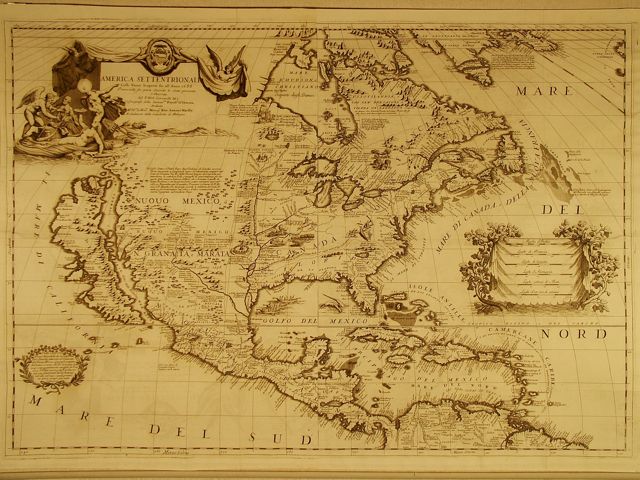Coronelli North America 1688.
