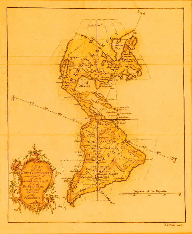 Bowen North America 1760.