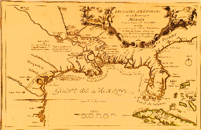 De Fer Southeast 1701.