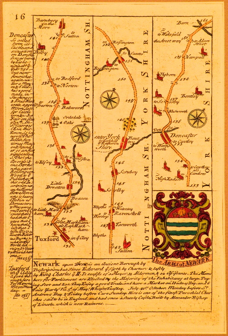 Bowen English Road Maps 1720.